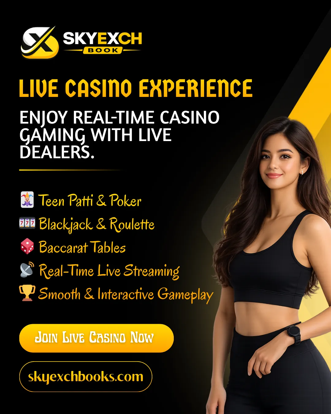 Live casino gaming