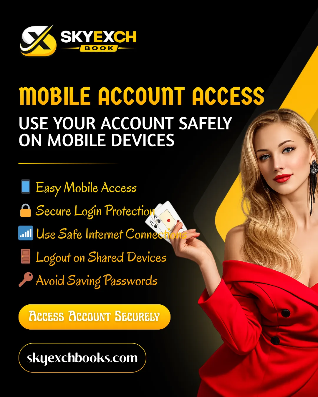 Mobile-friendly account use