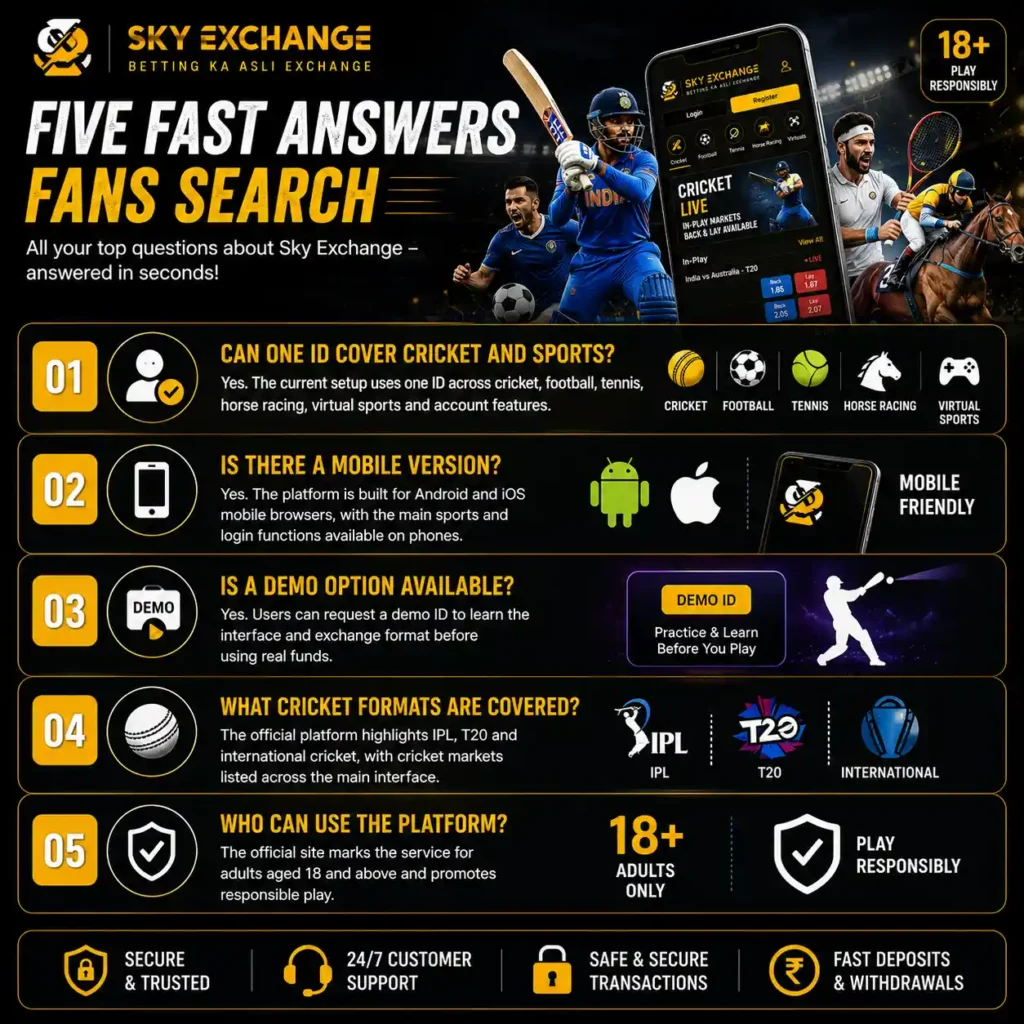 Five Fast Answers Fans Search