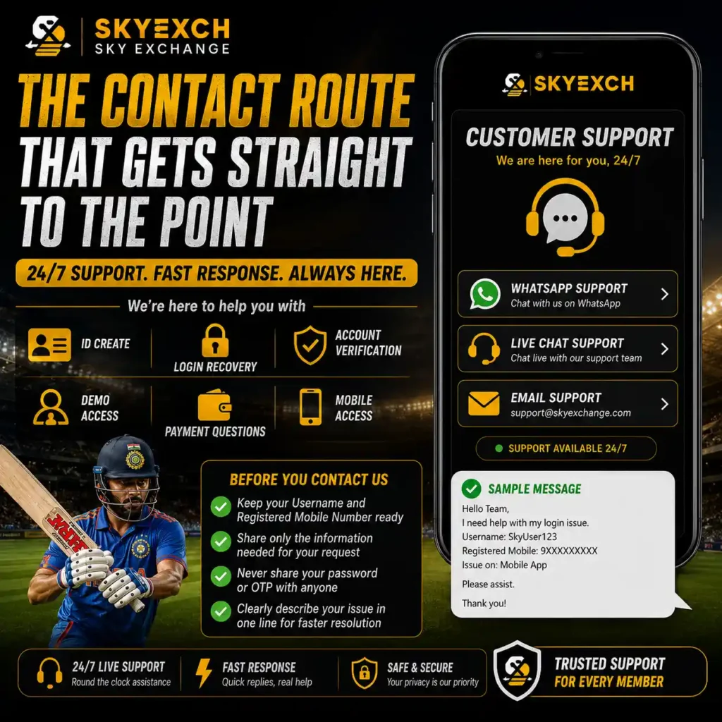 The Contact Route That Gets Straight to the Point