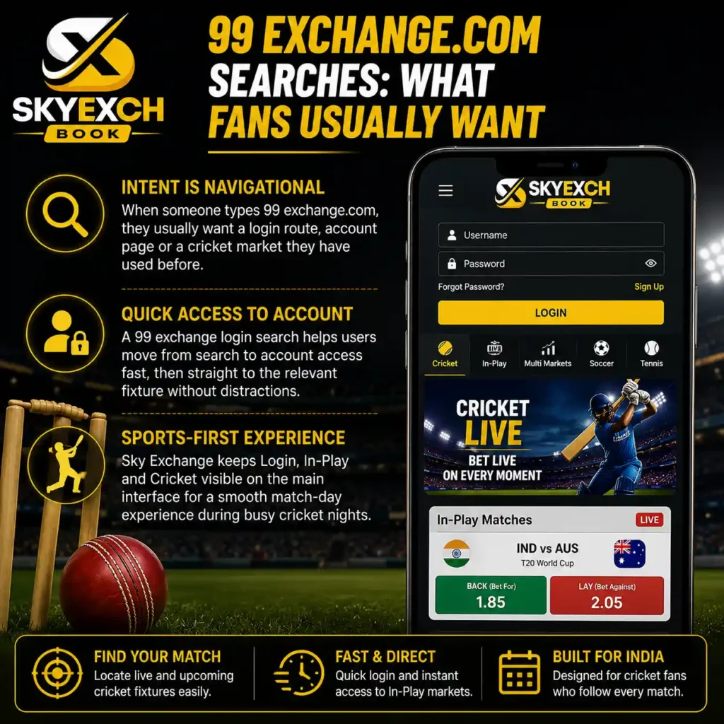 99 Exchange.com Searches What Fans Usually Want