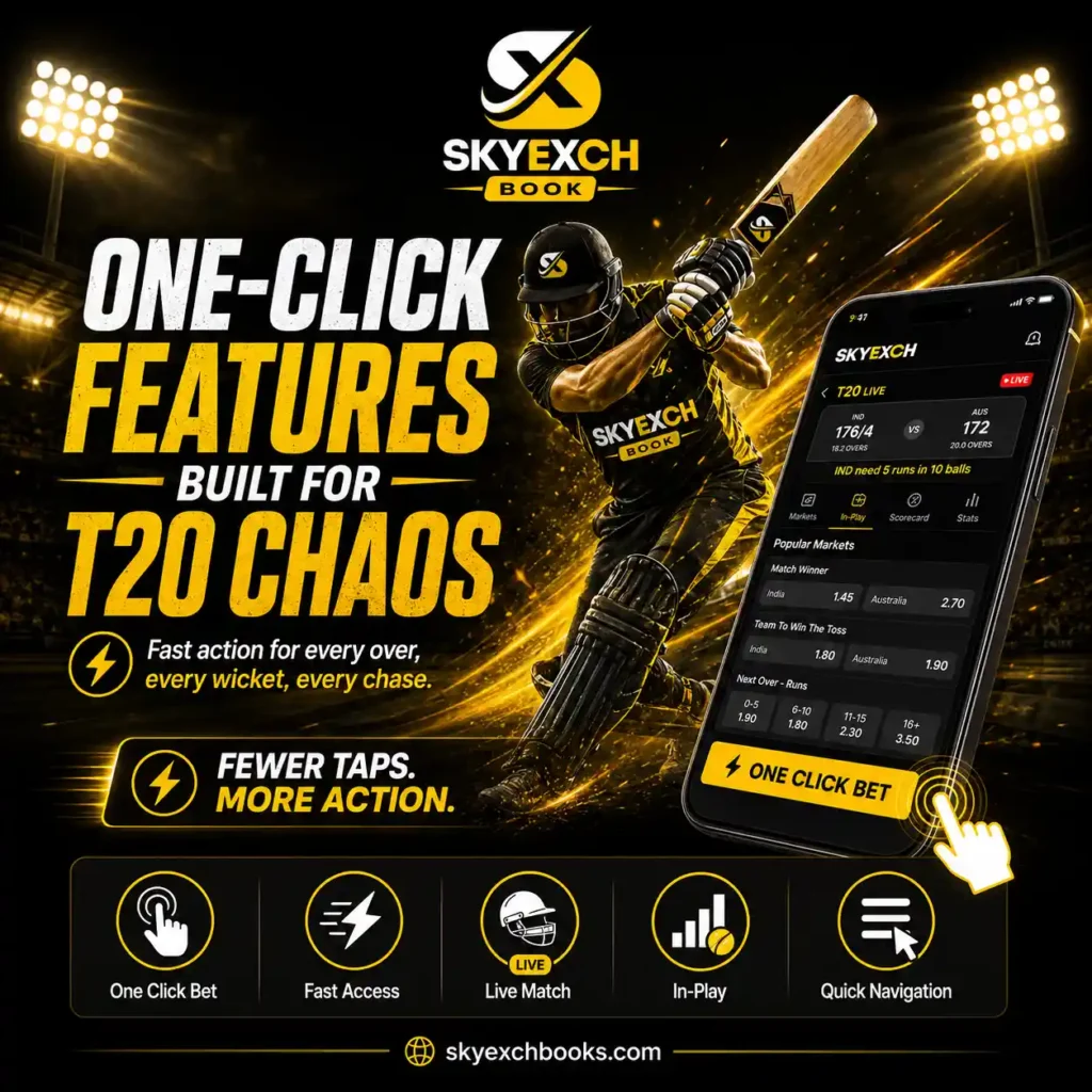 One-Click Features Can Matter During T20 Chaos