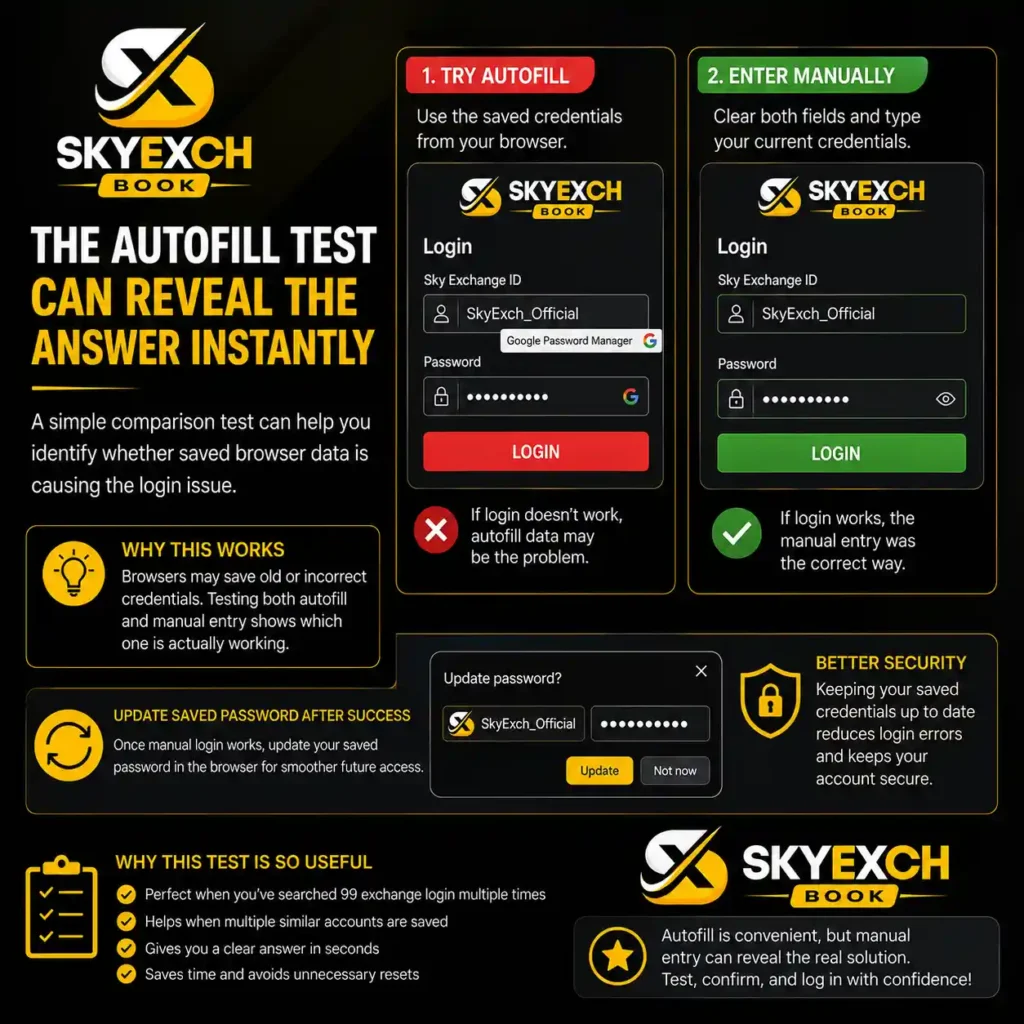 The Autofill Test Can Reveal the Answer Instantly