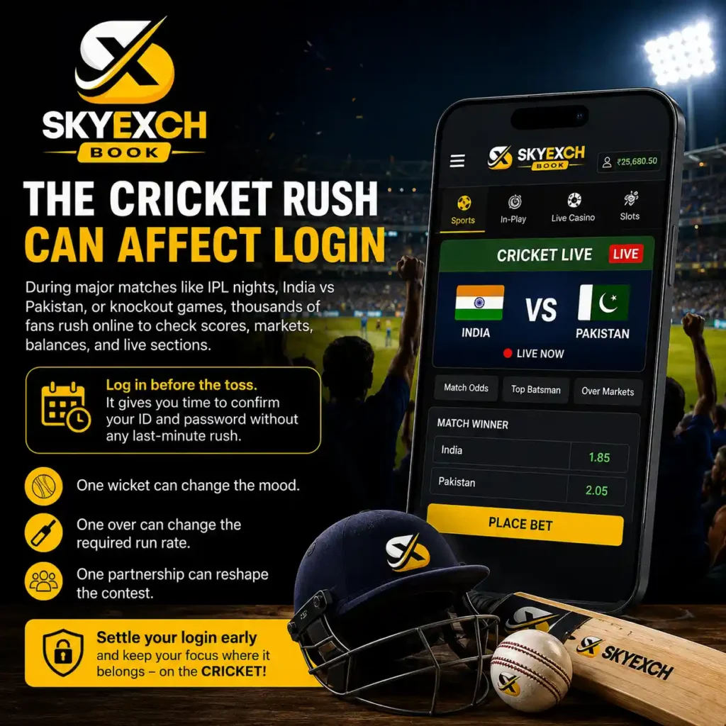 The Cricket Rush Can Affect Login