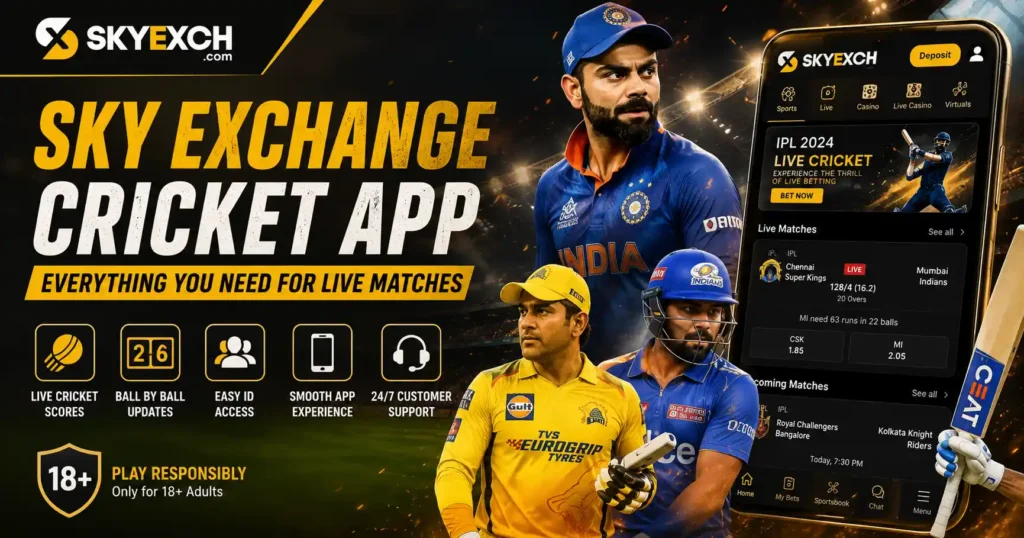 Sky Exchange Cricket App: Everything You Need for Live Matches