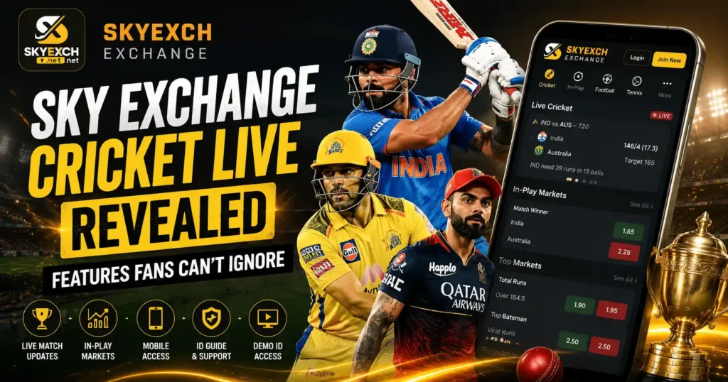 Sky Exchange Cricket Live Revealed: Features Fans Can’t Ignore