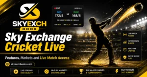 Sky Exchange Cricket Live Features, Markets and Live Match Access