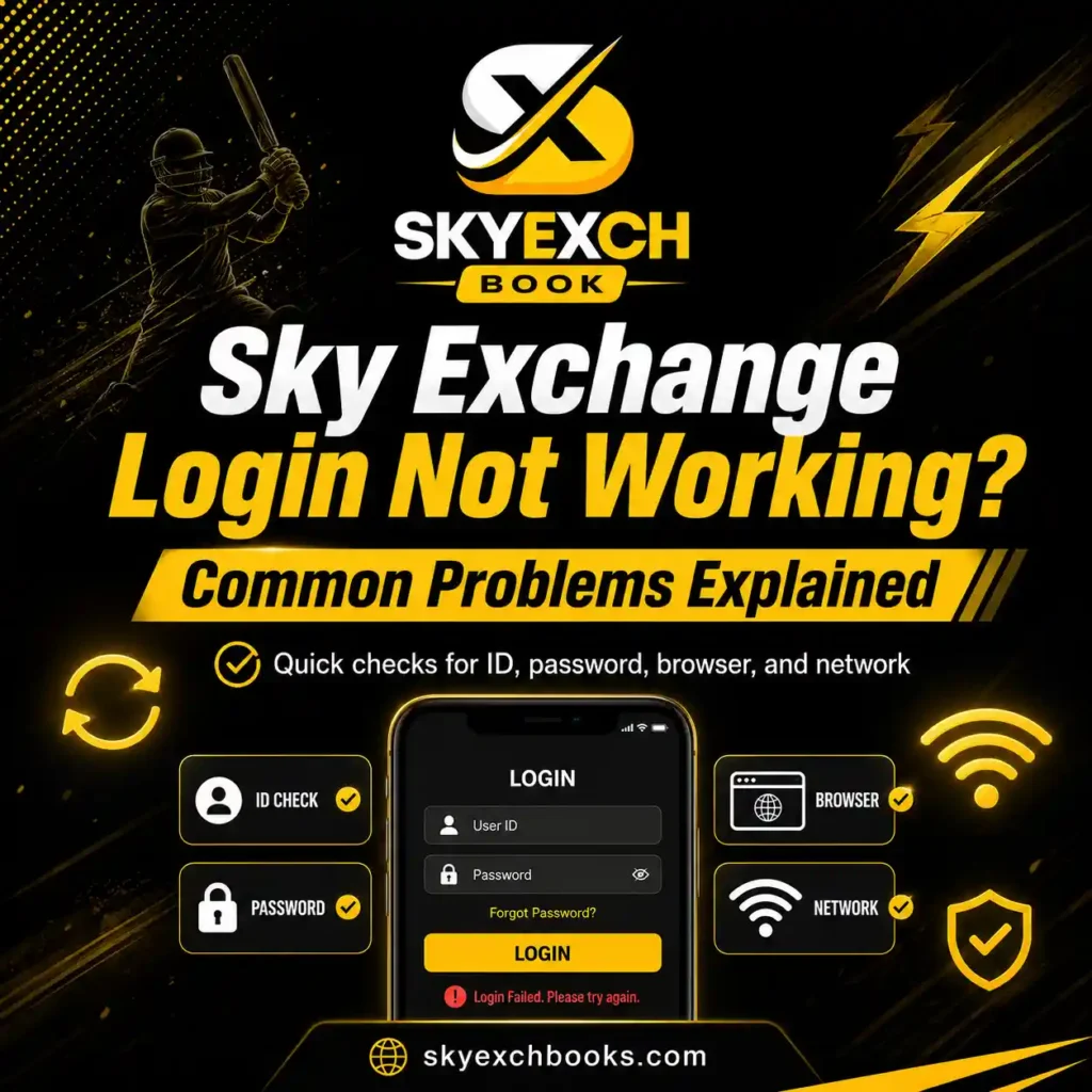 Sky Exchange Login Not Working? Common Problems Explained